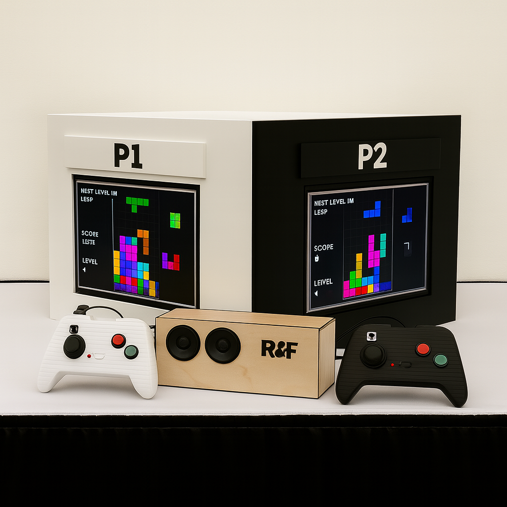 Final Product: Retro Multiplayer Game Console